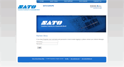 Desktop Screenshot of bp.satoeurope.com